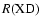 $R({\rm XD})$