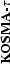 \rotatebox{90}{\bf KOSMA-$\tau$ }