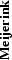 \rotatebox{90}{\bf Meijerink}