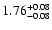 $\rm 1.76^{+0.08}_{-0.08}$