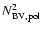 $N_{{\rm BV,pol}}^{2}$