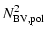 $\displaystyle N_{{\rm BV,pol}}^{2}$