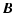 $\displaystyle {\vec{B}}$