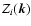 $Z_i(\vec{k})$