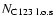 $N_{\rm C123\ l.o.s}$