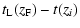 $\displaystyle t_{\rm L}(z_{\rm F}) - t(z_{i})$