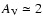 ${A}_{\rm V}\simeq2$