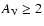 $A_{\rm V}\ge2$