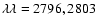 $\lambda\lambda=2796,2803$