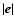 $\vert\vec{e}\vert$