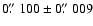 $0\hbox{$.\!\!^{\prime\prime}$ }100 \pm 0\hbox{$.\!\!^{\prime\prime}$ }009$