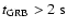 $t_{\rm GRB}> 2
~{\rm s}$