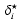 $\:\delta_i^{\star}$