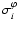 $\sigma^{\varphi}_i$