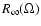 $R_{\infty } (\Omega)$