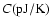$C {\rm (pJ/K)}$