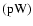 ${\rm (pW)}$
