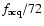 $f_{\rm acq}/72$