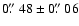 $0\hbox{$.\!\!^{\prime\prime}$ }48\pm 0\hbox{$.\!\!^{\prime\prime}$ }06$