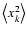$\left< x_k^2\right>$