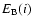$E_{\rm B}(i)$