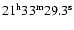 $21^{\rm h}33^{\rm m}29.3^{\rm s}$