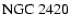 ${\rm NGC~2420}$