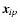 $ {\vec x}_{\it ip}$