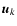 ${\vec u}_k$