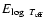 $E_{\log ~T_{\rm eff}}$