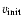 $v_{\rm init}$