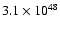 $3.1\times 10^{48}$