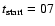 $t_{\rm start}=07$