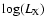$\log(L_{\rm X})$