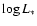 $\log L_*$