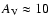 $A_{\rm V} \approx 10$