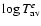 $\log T_{\rm av}^{e}$