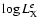 $\log L_{\rm X}^e$