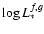 $\log L_*^{f,g}$