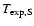 $T_{\rm exp,S}$