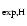 $_{\rm exp,H}$