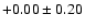 $+0.00 \pm 0.20$