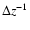 $\Delta
z^{-1}$