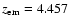$z_{{\rm em}}=4.457$
