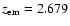 $z_{{\rm em}}=2.679$