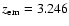 $z_{{\rm em}}=3.246$