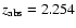 $z_{{\rm abs}}=2.254$