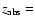 $z_{{\rm abs}}=$