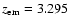 $z_{{\rm em}}=3.295$