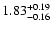 $1.83_{\rm -0.16}^{+0.19}$